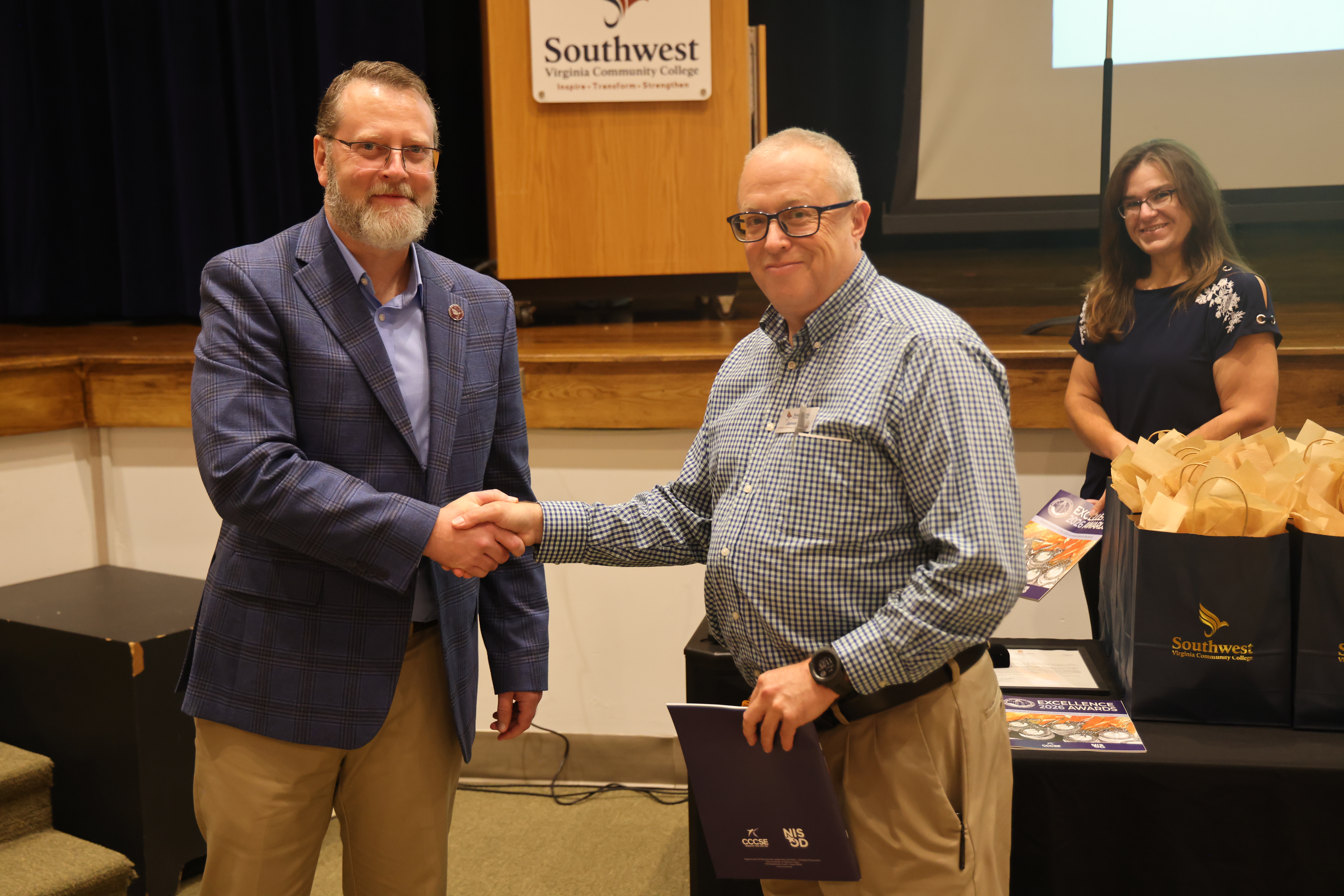 James Dye with President Hayes