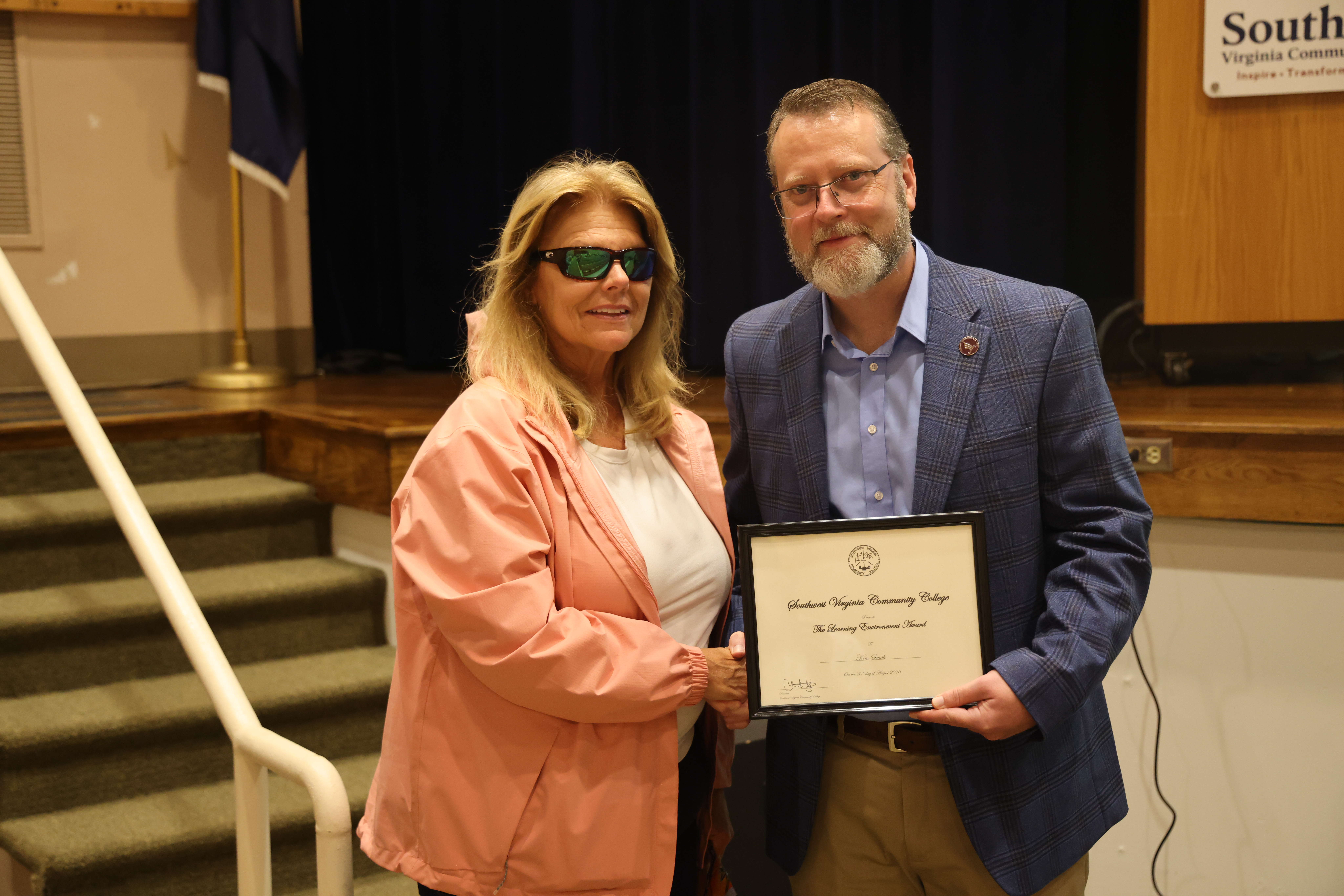 Southwest Employee with Dr. Clint Hayes