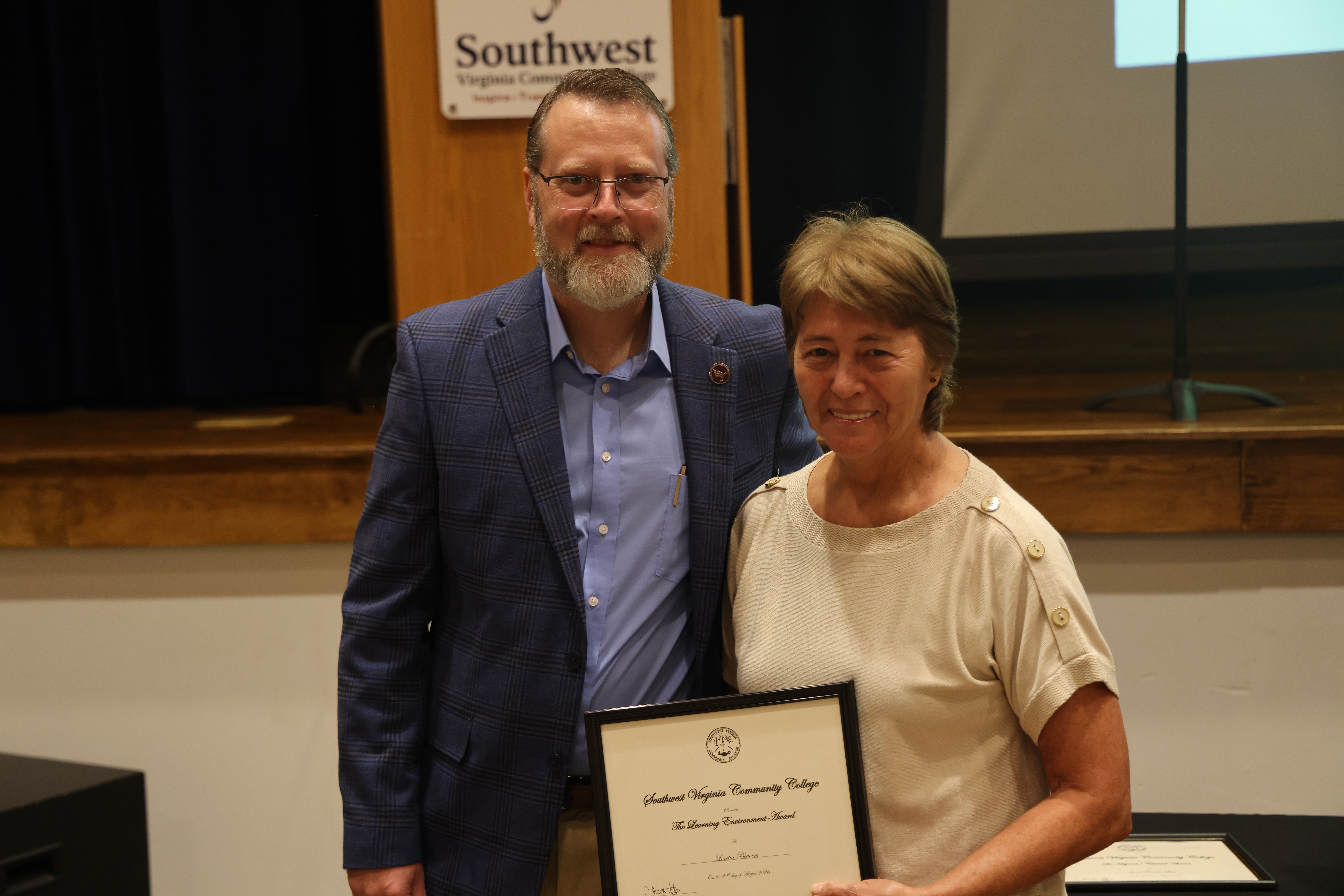 Southwest Employee with Dr. Clint Hayes