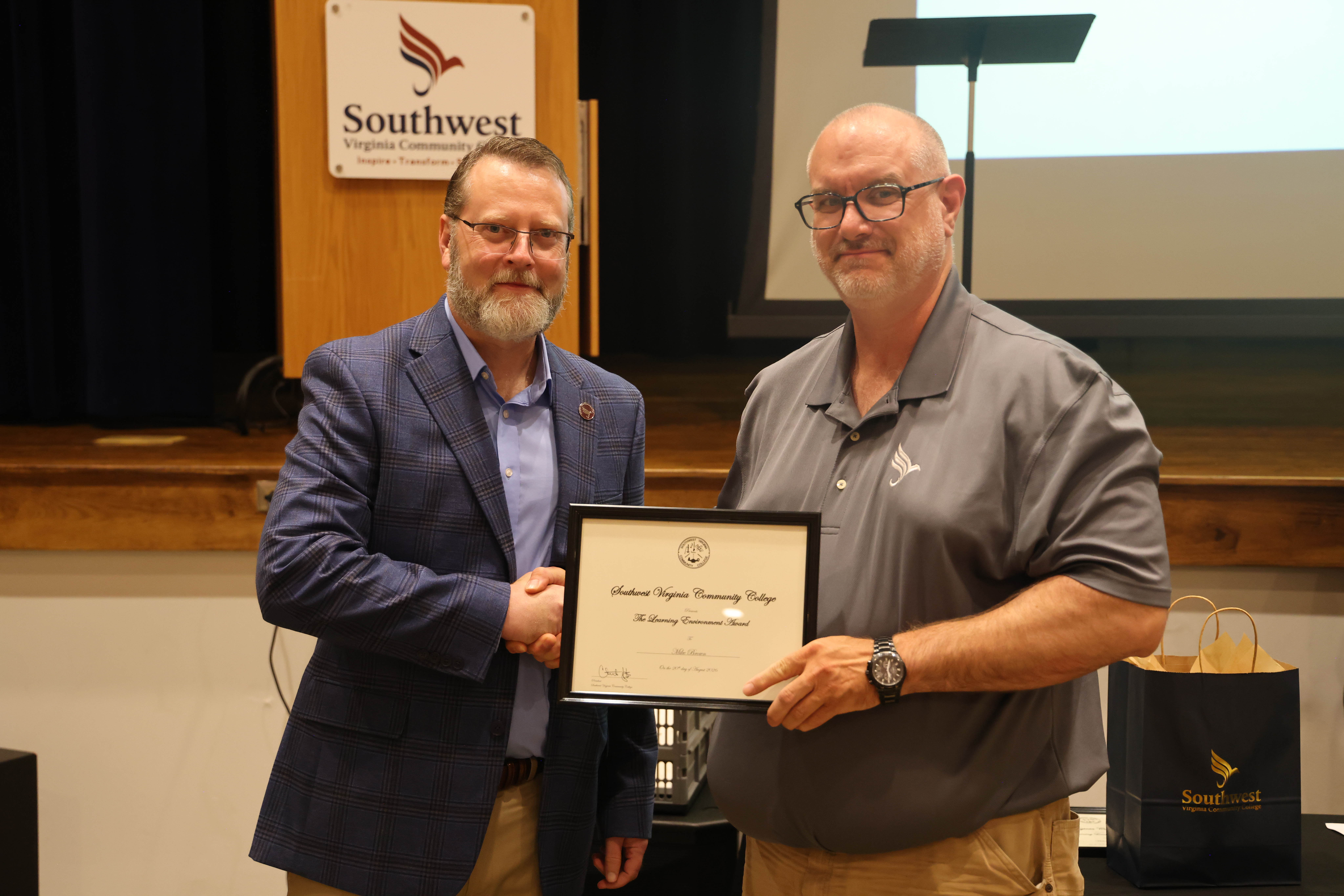 Southwest Employee with Dr. Clint Hayes