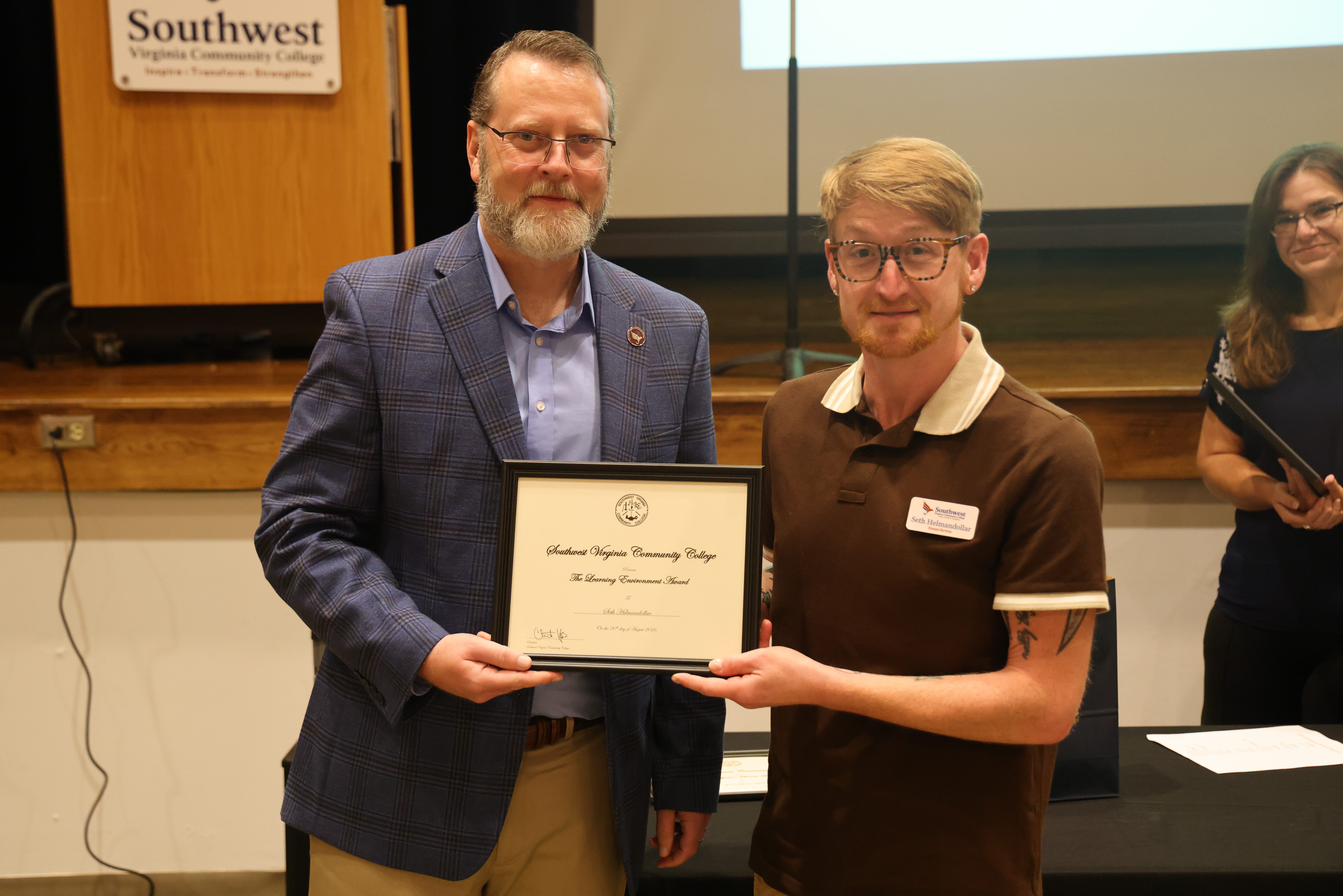 Southwest Employee with Dr. Clint Hayes