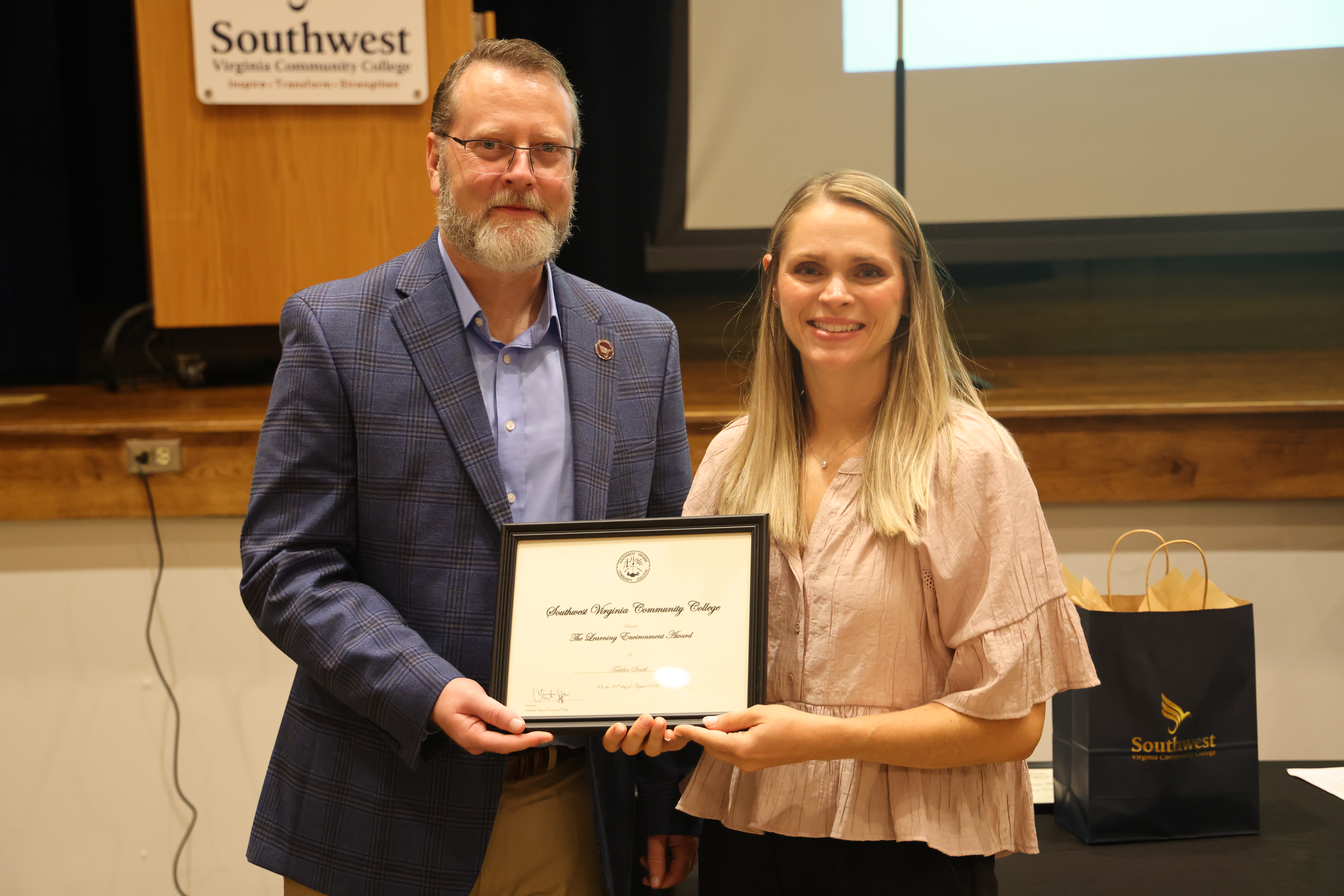 Southwest Employee with Dr. Clint Hayes
