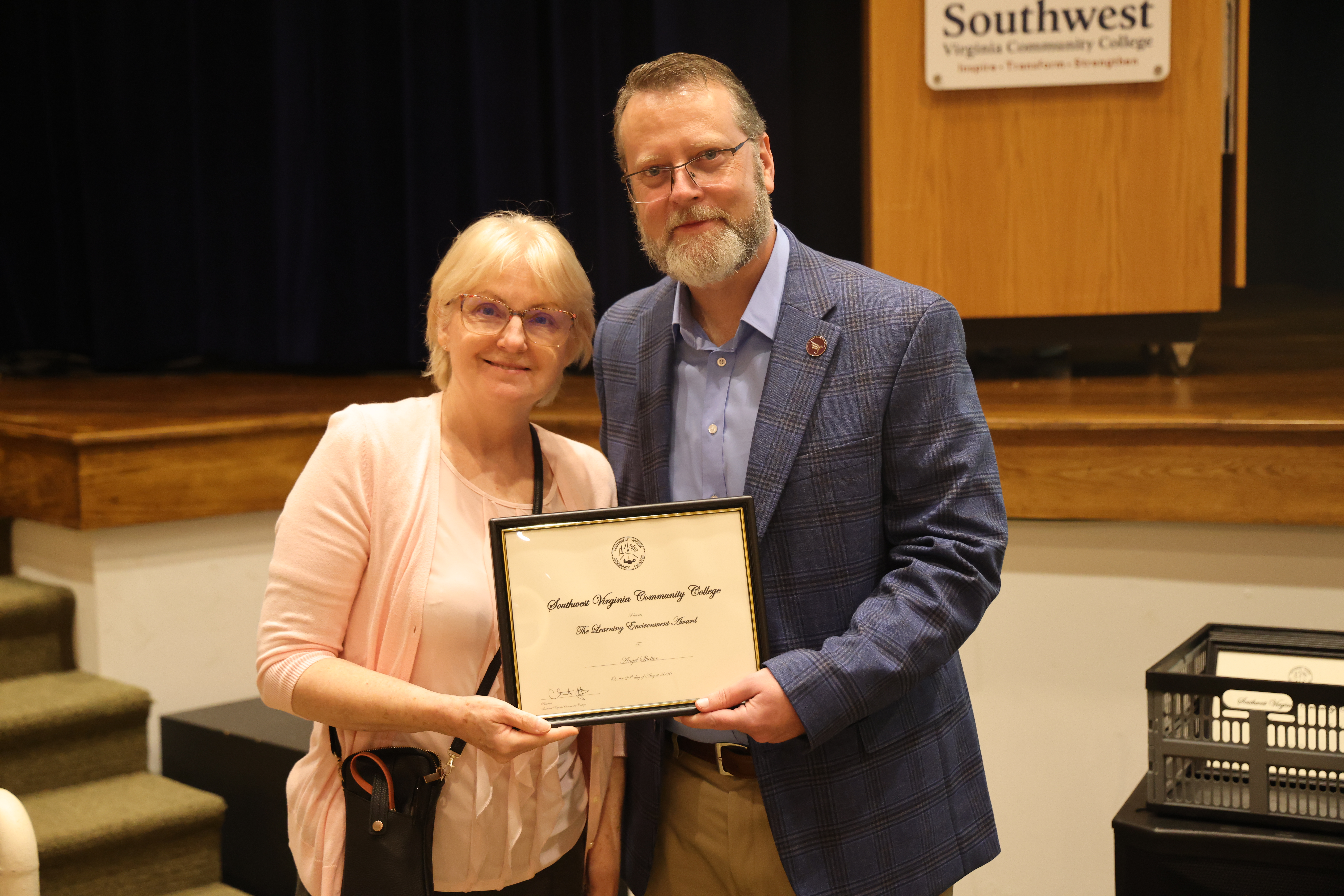 Southwest Employee with Dr. Clint Hayes