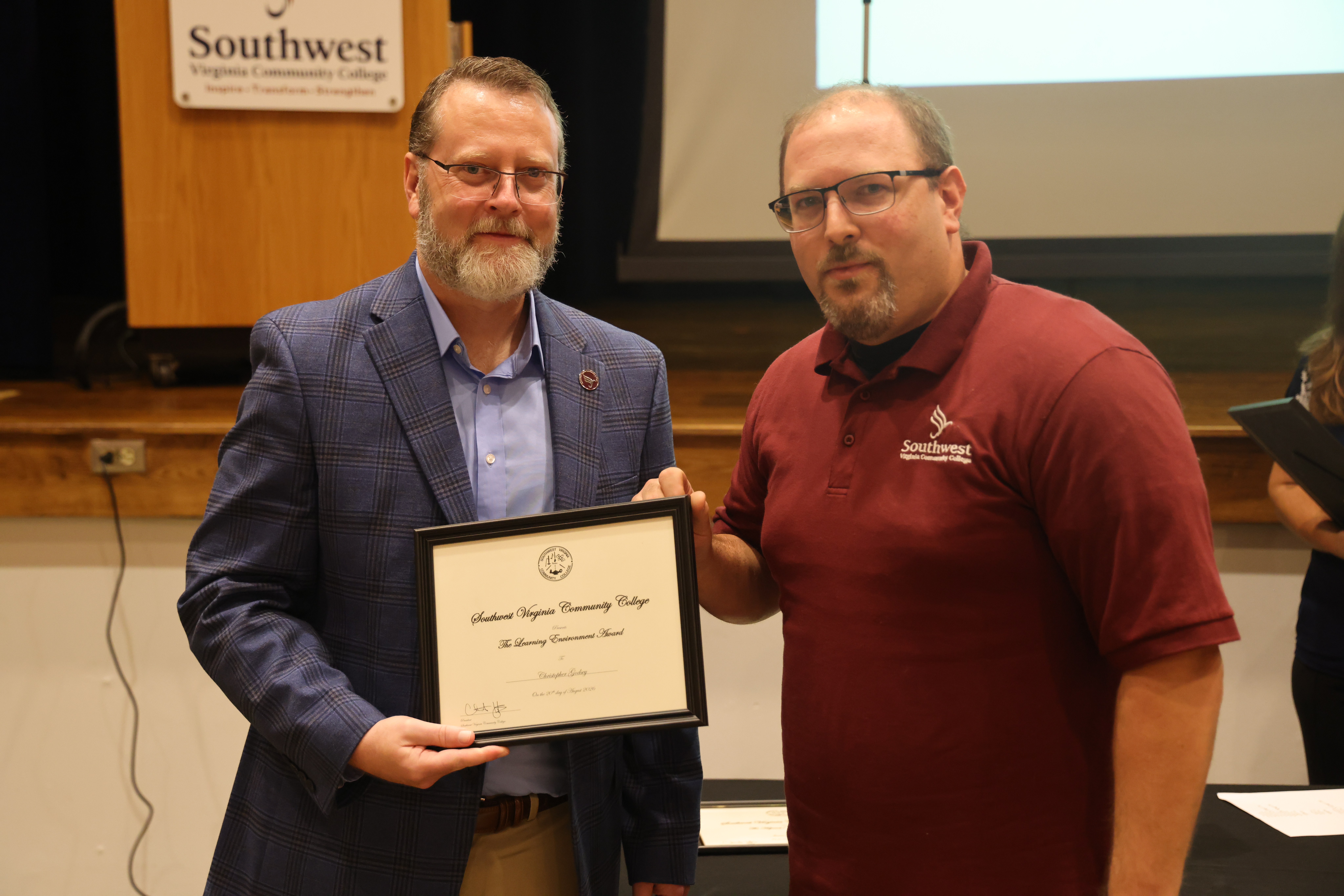 Southwest Employee with Dr. Clint Hayes