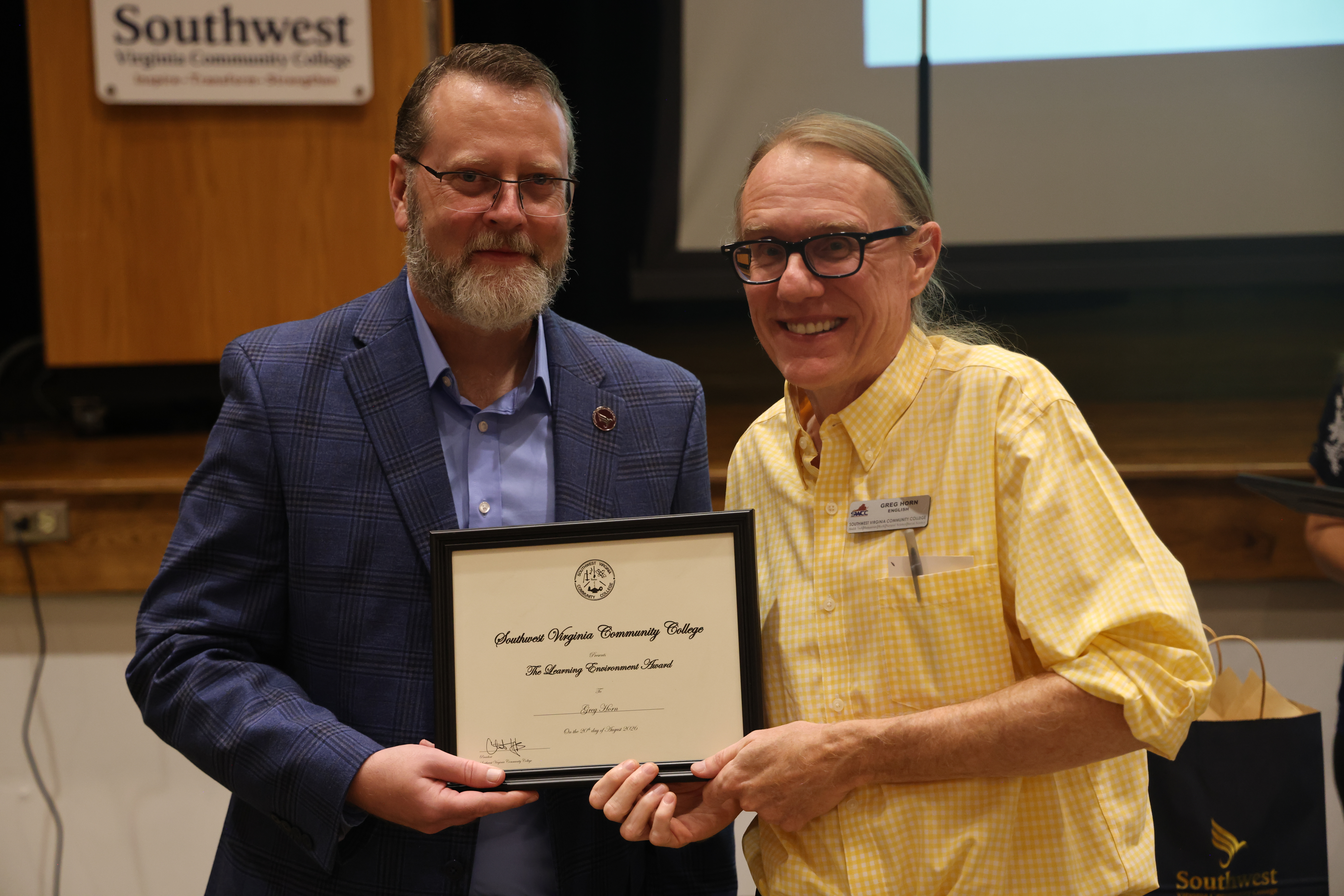 Southwest Employee with Dr. Clint Hayes